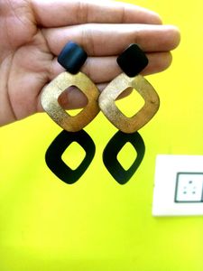 Geometric Drop Earrings