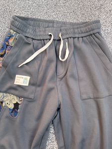 Stylish Men's Joggers with Patchwork