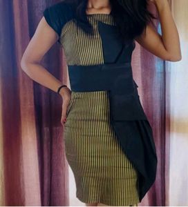 Stunning Black &amp; Gold Party Dress