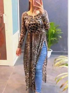 Animal Print Maxi Dress