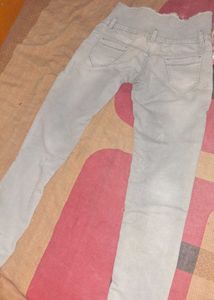 Light Wash Distressed Jeans