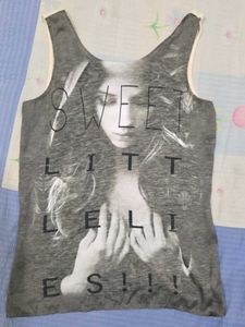 Graphic Print Tank Top