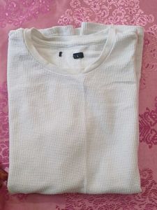 Men's Casual White T-Shirt