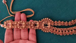 Antique Gold Bridal Jewelry Set