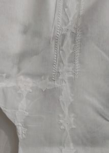 Authentic Lucknowi Gents Kurta In White Colour