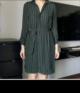 Forever 21 Shirt Dress With Belt