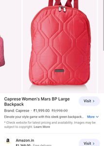 CAPRESE BACKPACK FUSCHIA