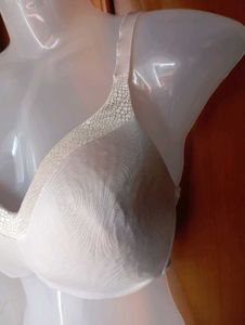 Comfortable White Bra