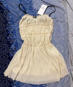 Chic Ruched Mini Dress