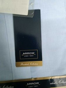 Arrow President's Collection Light Blue Dress Shir
