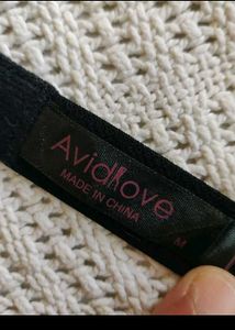 Avidlove Lace Trimmed Black Bra