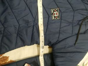 Navy Blue Puffer Jacket
