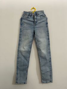 AMERICAN EAGLE Light Wash straight Denim Jeans