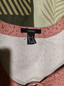 Pink Floral Print Maxi Dress
