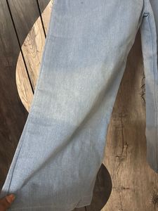 Light Wash Denim Jumpsuit/dungree
