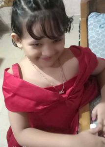Hopscotch Maroon Party Dress with Bow