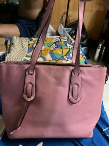 Chic Pink Tote Bag