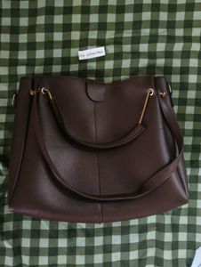SALE❗Chic Brown Faux Leather Shoulder Bag