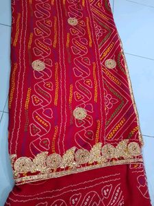 "Festive Special" CHUNARI Saree With Blouse