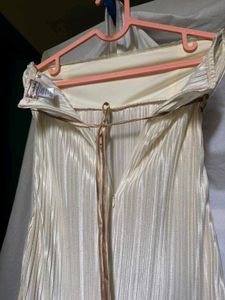 Vintage y2k style Shiny Tube Top