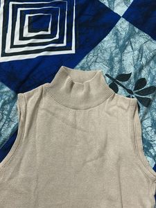 Sleeveless Knit Top