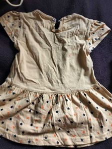 Cute Girls' Top with Animal Print
