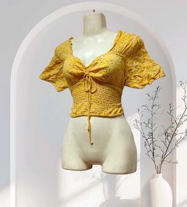 Beautiful Pinterest Yellow Top