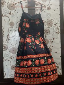 Floral Print Mini Dress