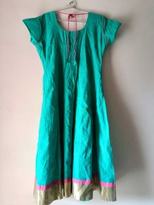 Teal Kurta Set with Dupatta