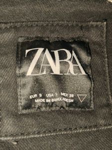 ZARA Black Denim Jacket