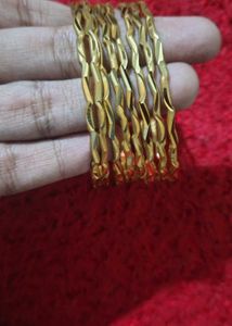 Set of 6 Gold-Tone Bangles