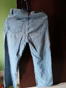 Distressed Light Wash Jeans