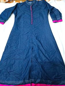 Stylish Denim Kurti