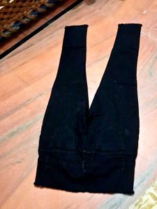 High Waisted Black Jeans