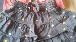 Cute Minnie Mouse Top &amp; Skirt Set