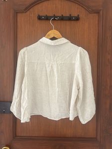 White Crop Top