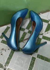 Heel Pumps Blue