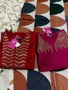 Embellished Kurta Sets