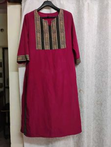 Elegant Embroidered Kurta
