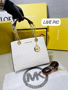 Michael Kors Cynthia Satchel Bag WD BOX