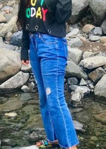 Bootcut Blue Jens