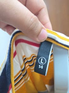 Max Striped Yellow T-Shirt
