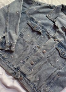 Embroidered Denim Jacket