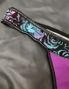 Stylish Bikini Briefs with Floral Print