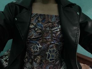 boho style tube top