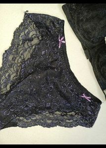 Lace Bra and Panty Set