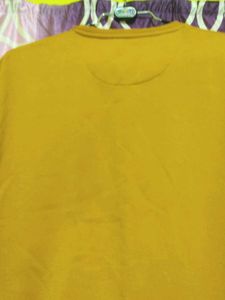 Mustard Pullover Sweatshirt