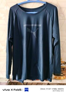 Puma Long Sleeve Athletic T-Shirt unisex