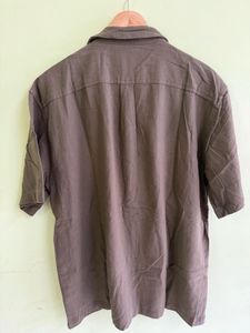 Men's Embroidered Short-Sleeve Shirt