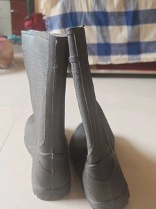Dull Black GumBoots